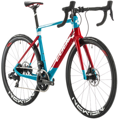 Bicicleta de carrera CUBE AGREE C:62 SLT Sram Force eTap AXS 35/48 Azul/Rojo 2020 0
